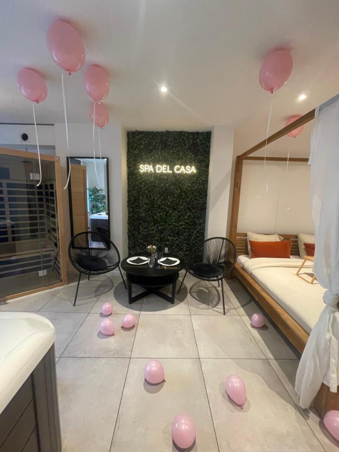 Spa Palawan Prive Avec Jacuzzi Et Sauna Liege Hotell Exteriör bild